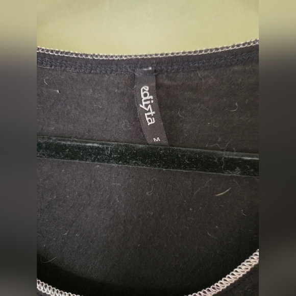 Edista | Zebra Print Tank Top with Rhinestone details, Size M - Picture 3 of 5